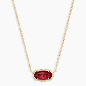 KENDRA SCOTT ELISA NECKLACE IN BERRY